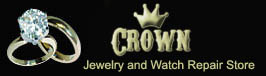 Crown Watch and Jewelry Repair Store in Cherry Valley Shopping Center Maryland